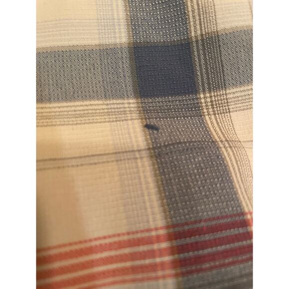 Columbia Men's Large red/white/blue plaid fishing - Picture 7 of 8